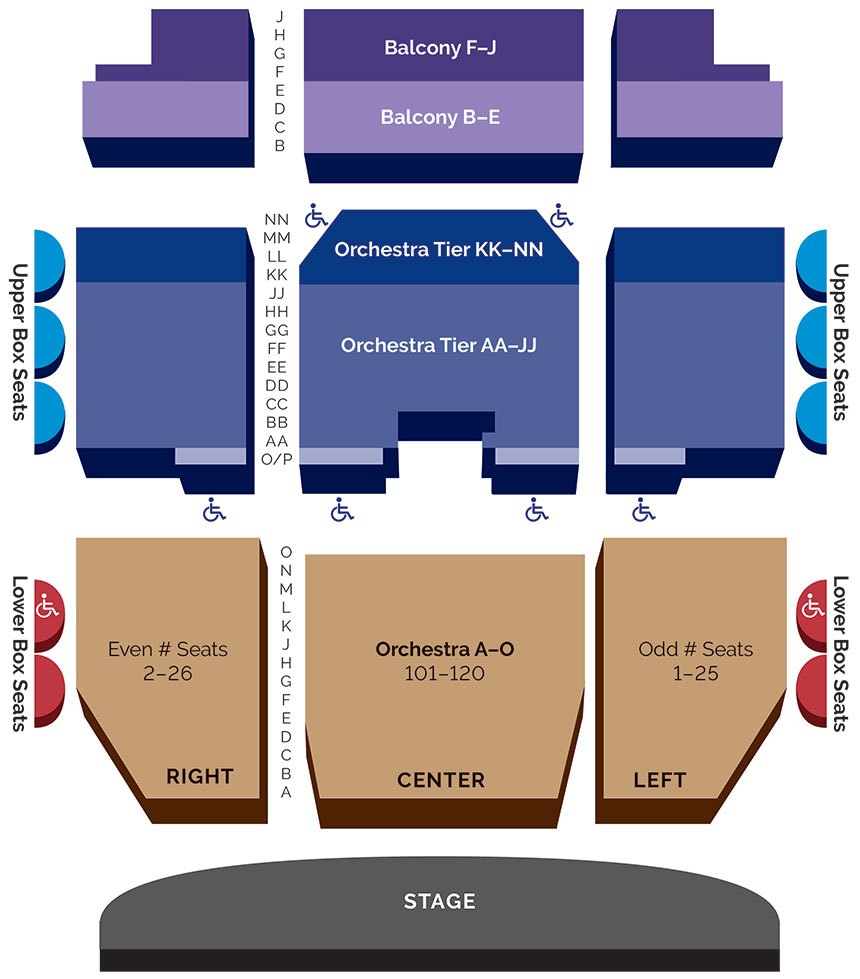 River Spirit Event Center Seating Chart
